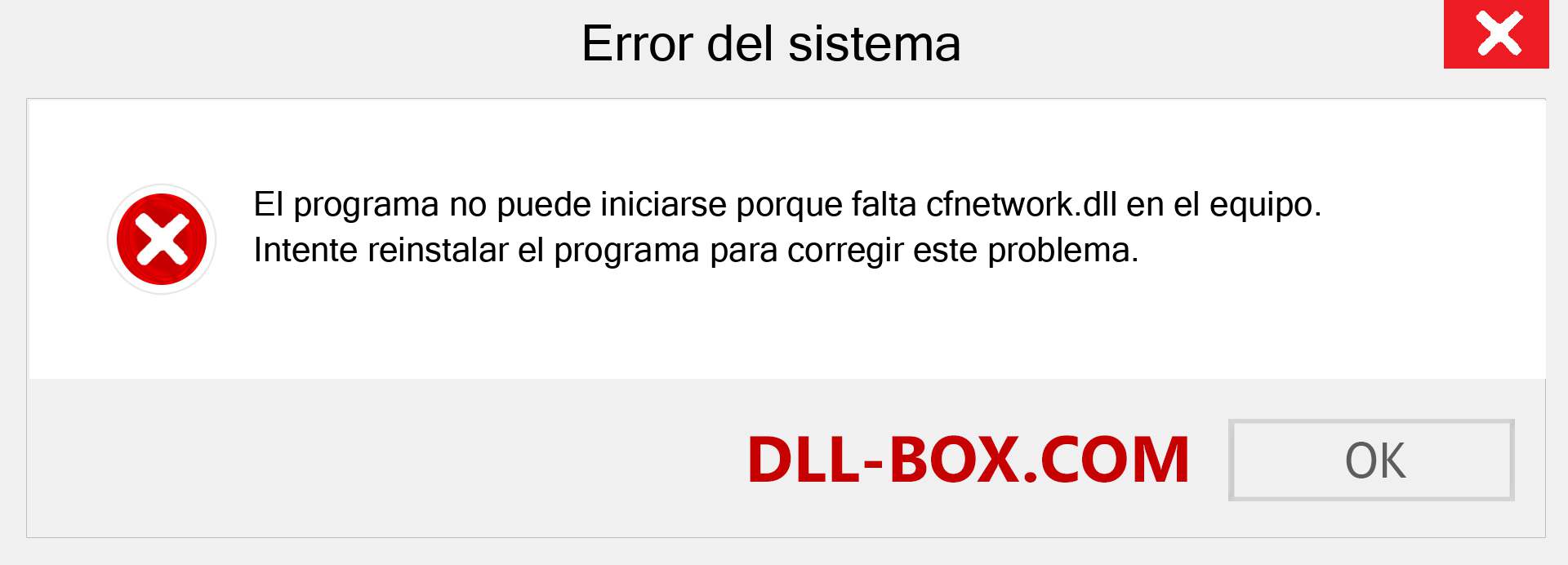 ¿Falta el archivo cfnetwork.dll ?. Descargar para Windows 7, 8, 10 - Corregir cfnetwork dll Missing Error en Windows, fotos, imágenes